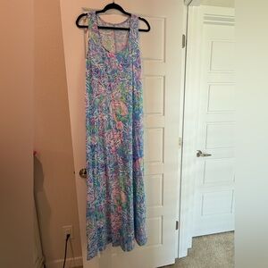 Lilly Pulitzer Multicolor Floral Maxi Dress